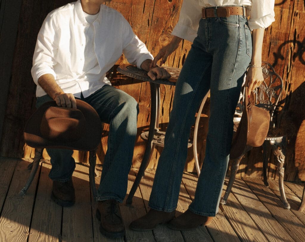 couple holding hands at hold your horses las vegas