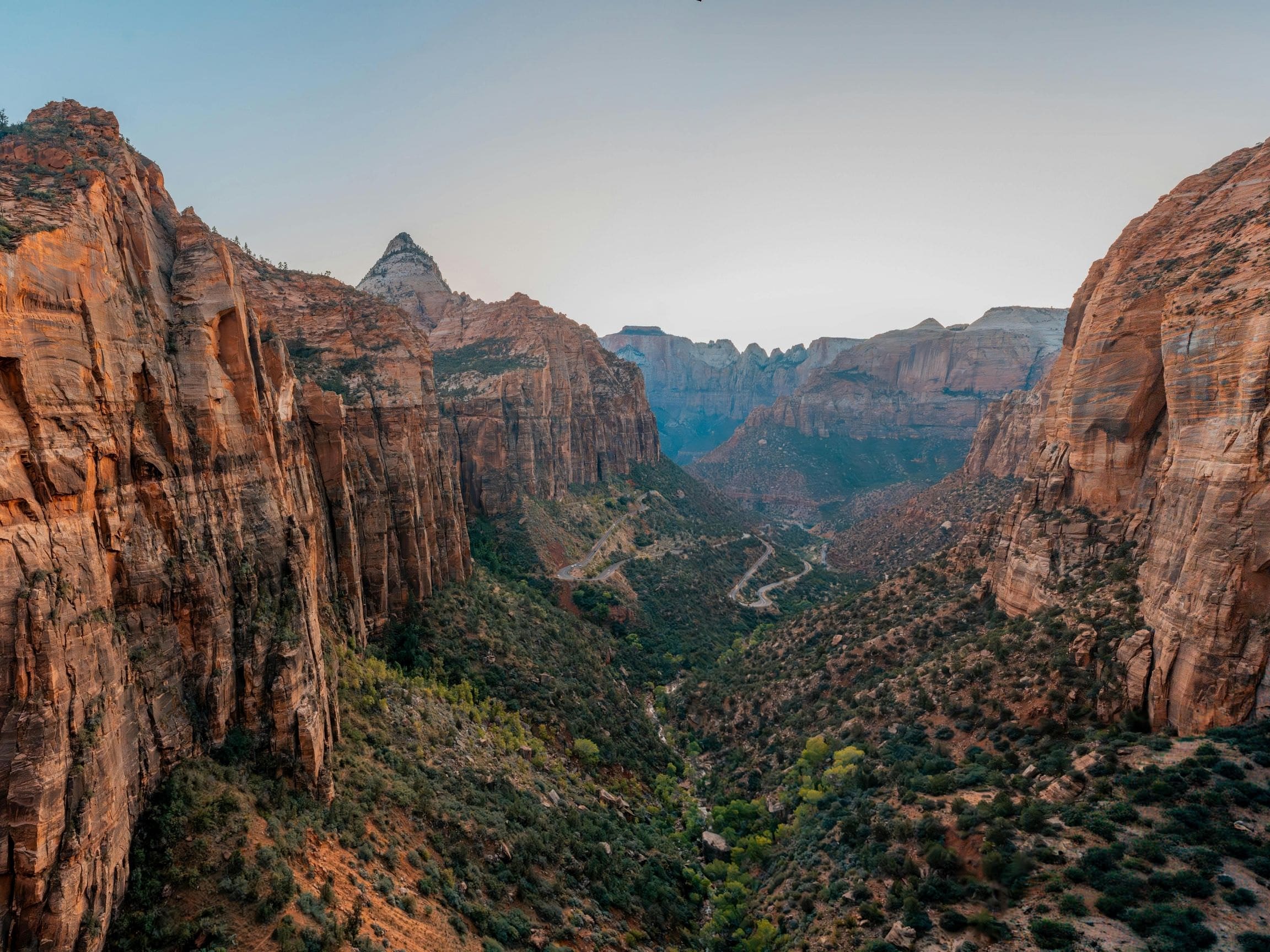 zion canyon overlook