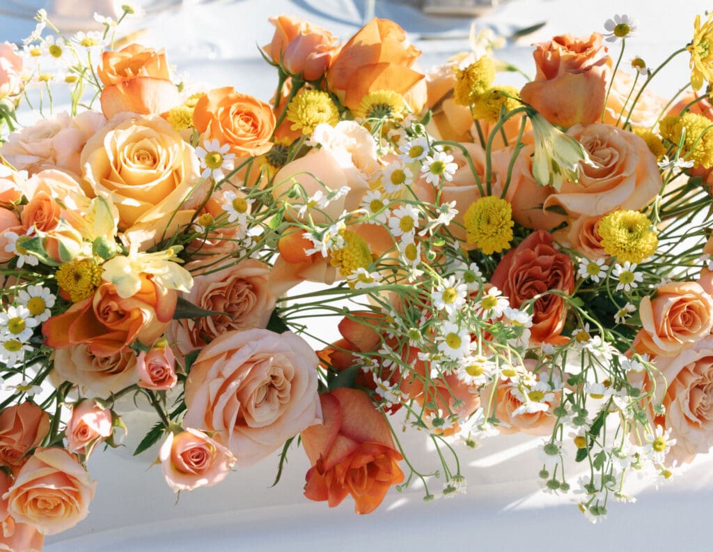 las vegas micro wedding spring florals