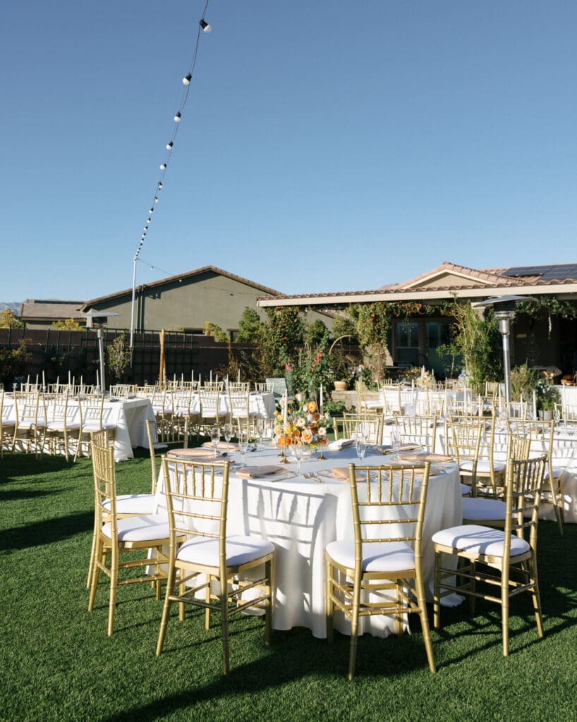 colorful spring inspired las vegas micro wedding
